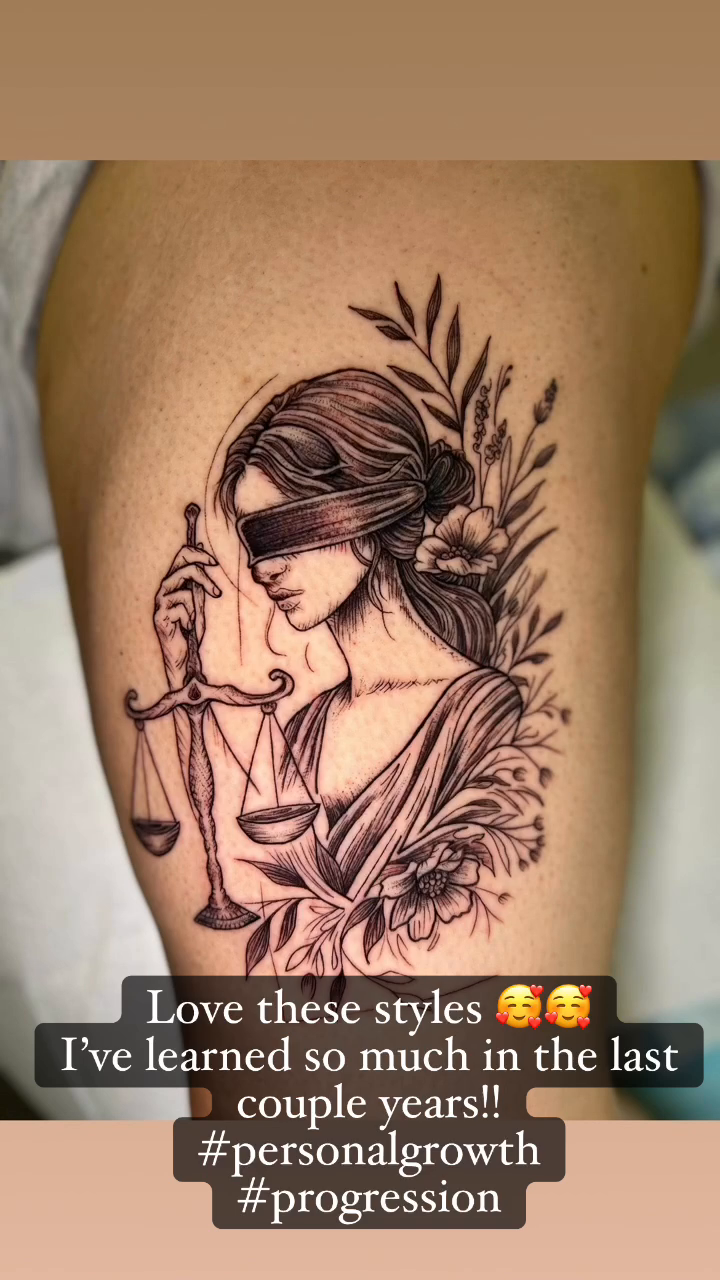 Tattoo by @jessica_kloostattoos — black_and_grey, realism