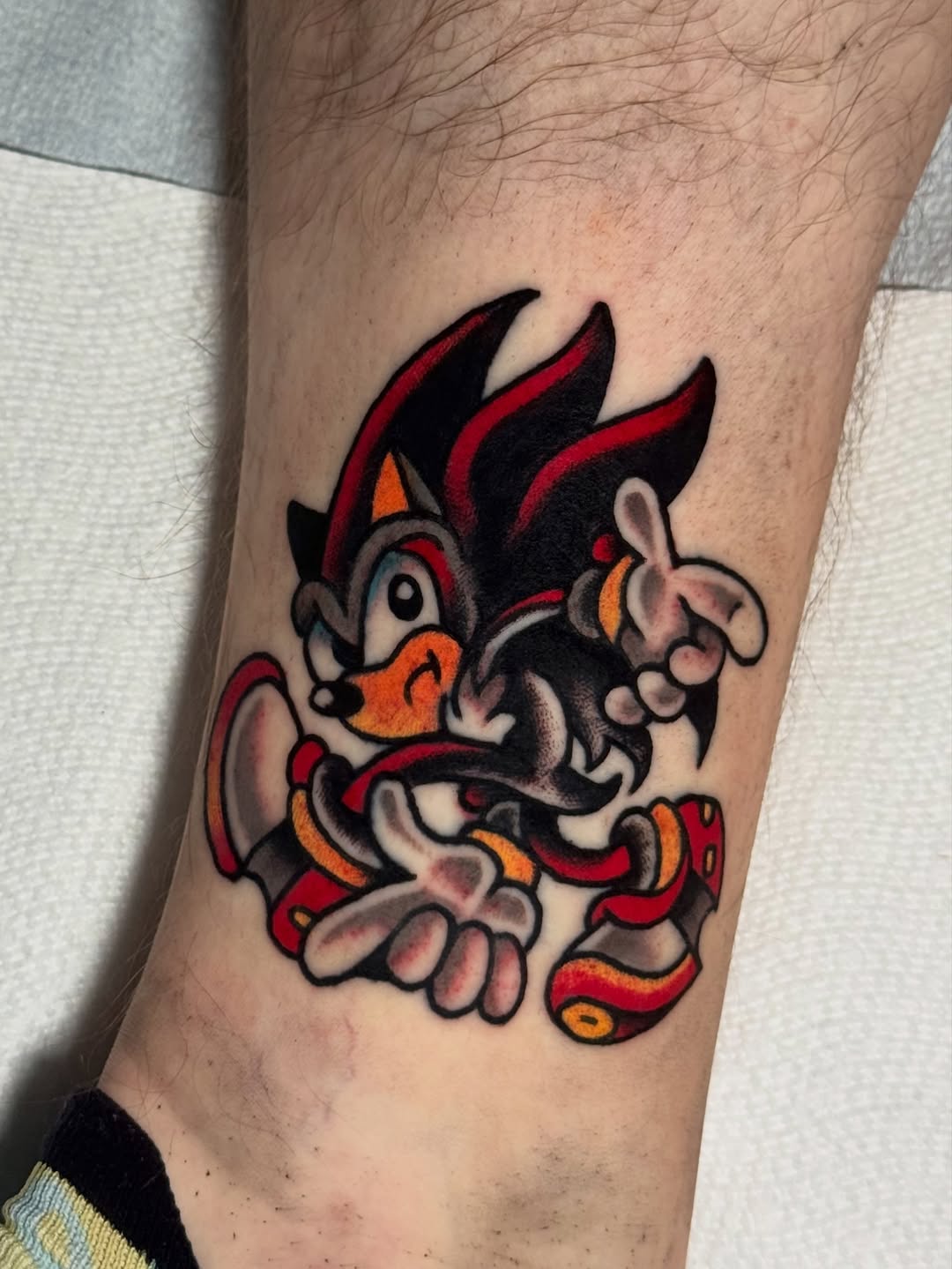Tattoo by @jen.tattoos — american_traditional, new_school