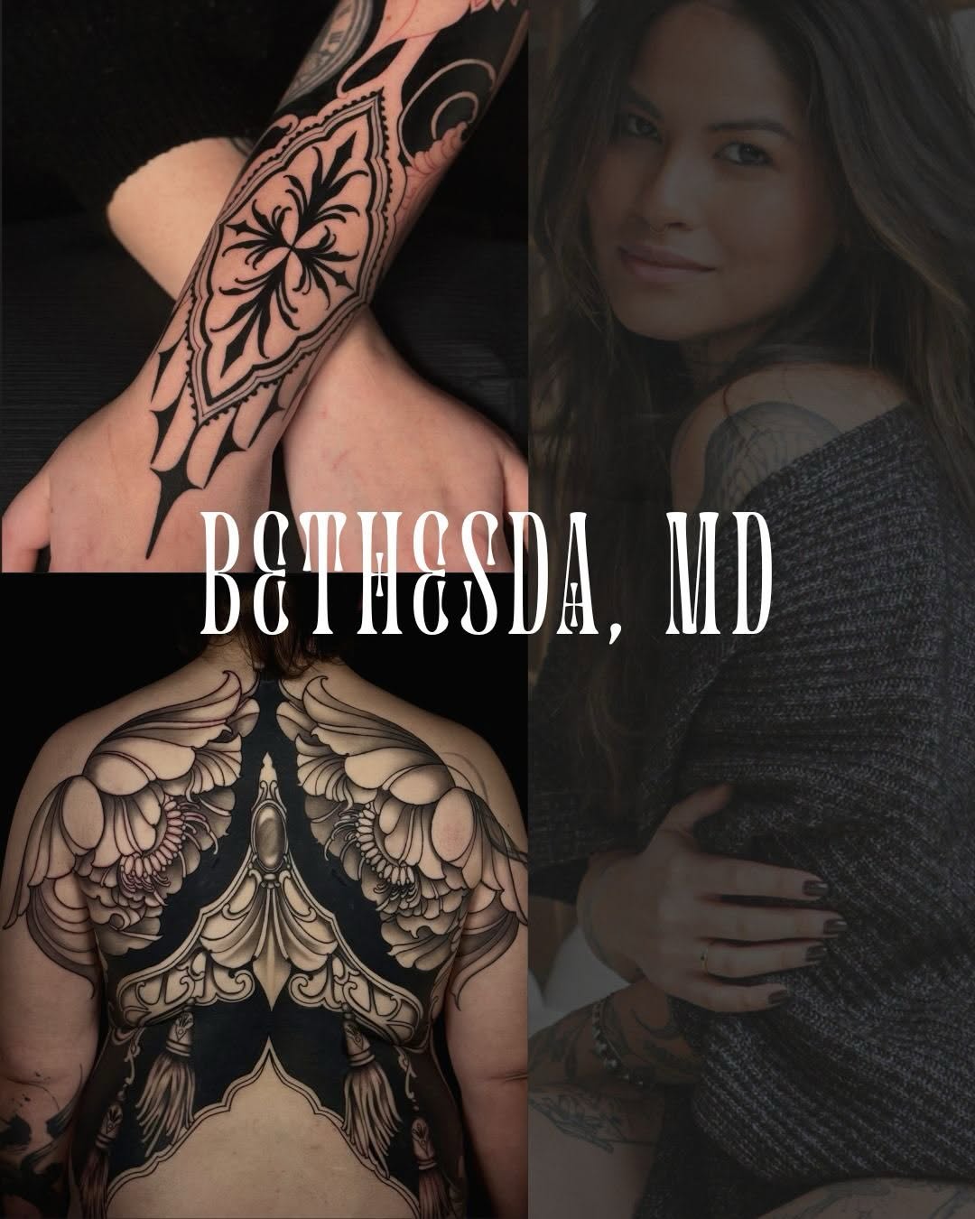 Tattoo by @kelsey.carmela โ blackwork, ornamental