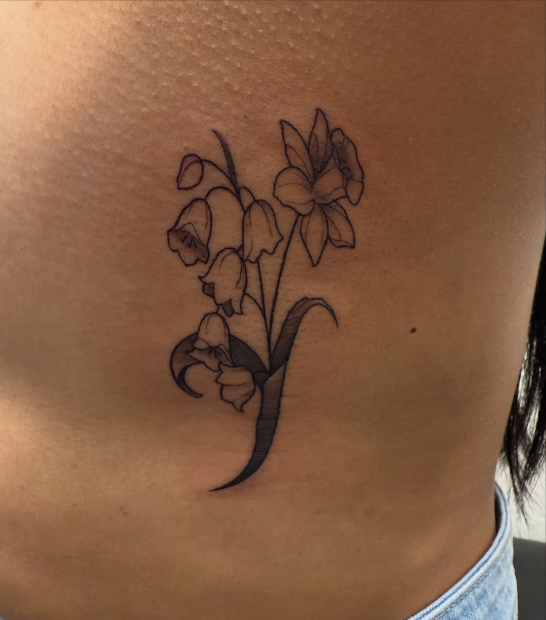 Tattoo by @skye_tattooing — fine_line, black_and_grey