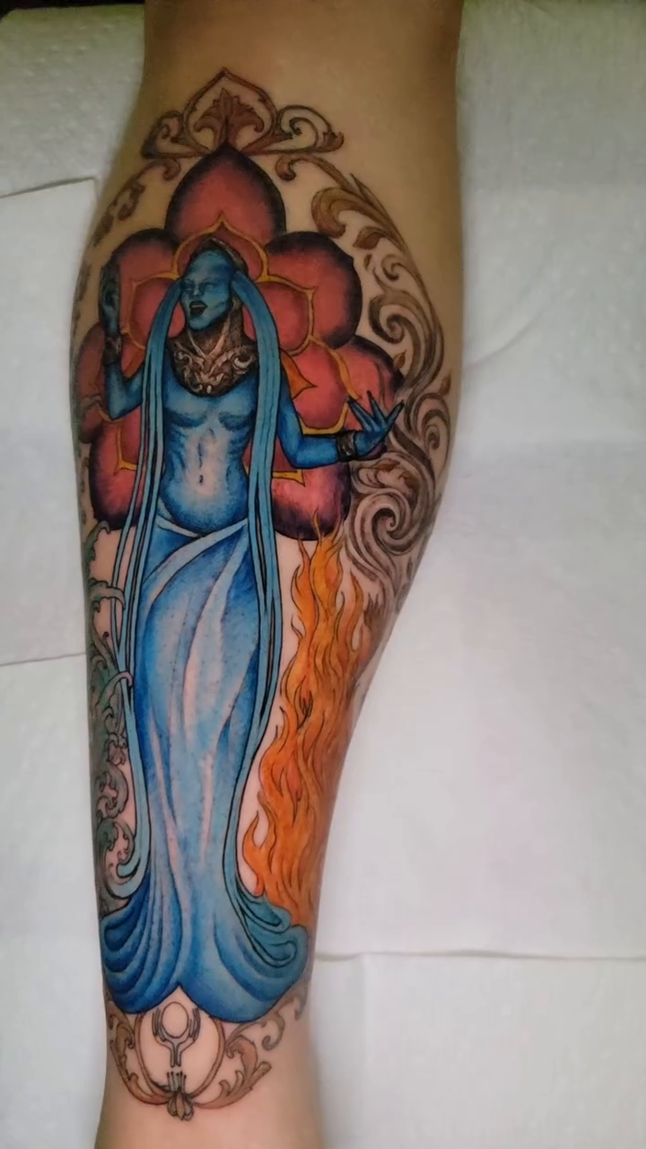 Tattoo by @totally.tattoo — japanese_irezumi, ornamental