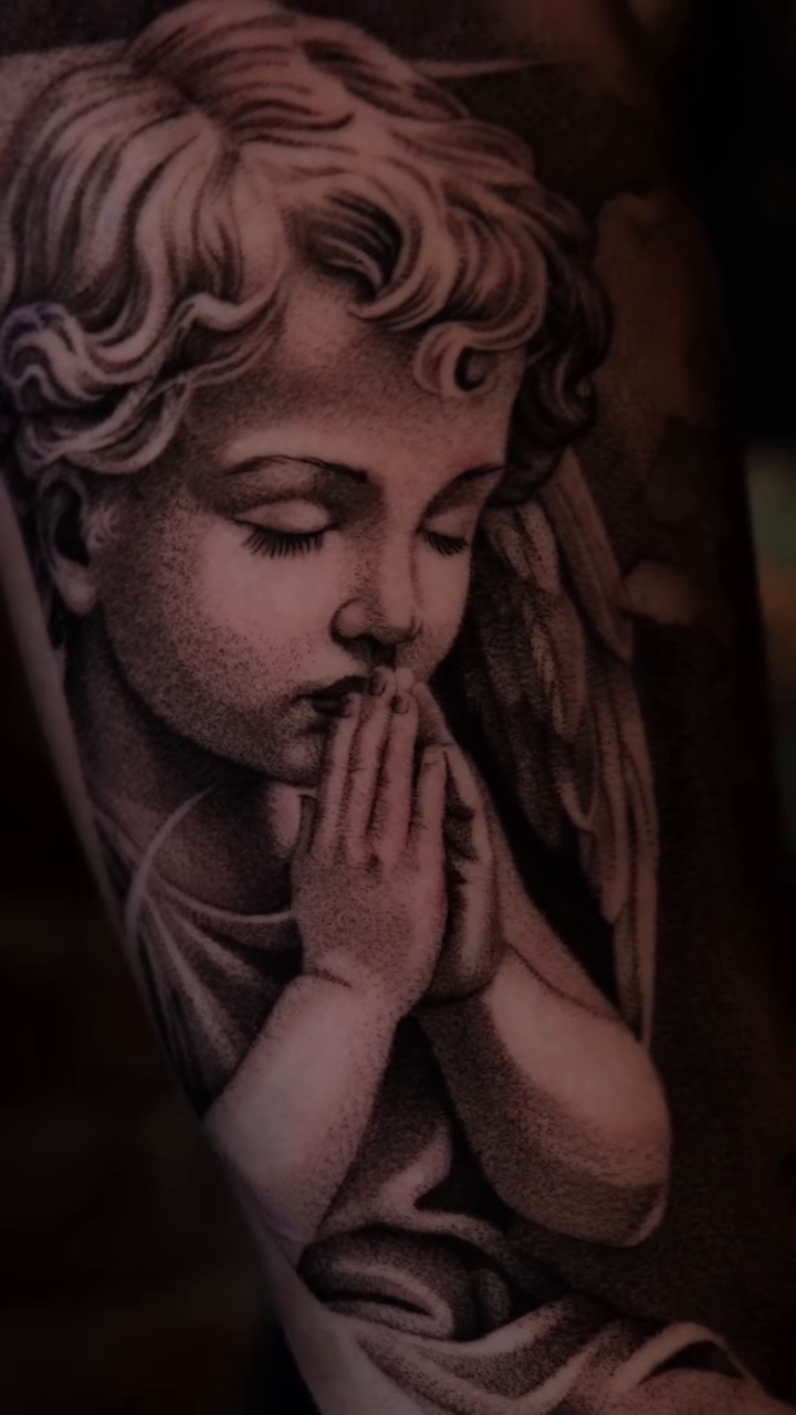 Tattoo by @anabananaink โ realism, black_and_grey