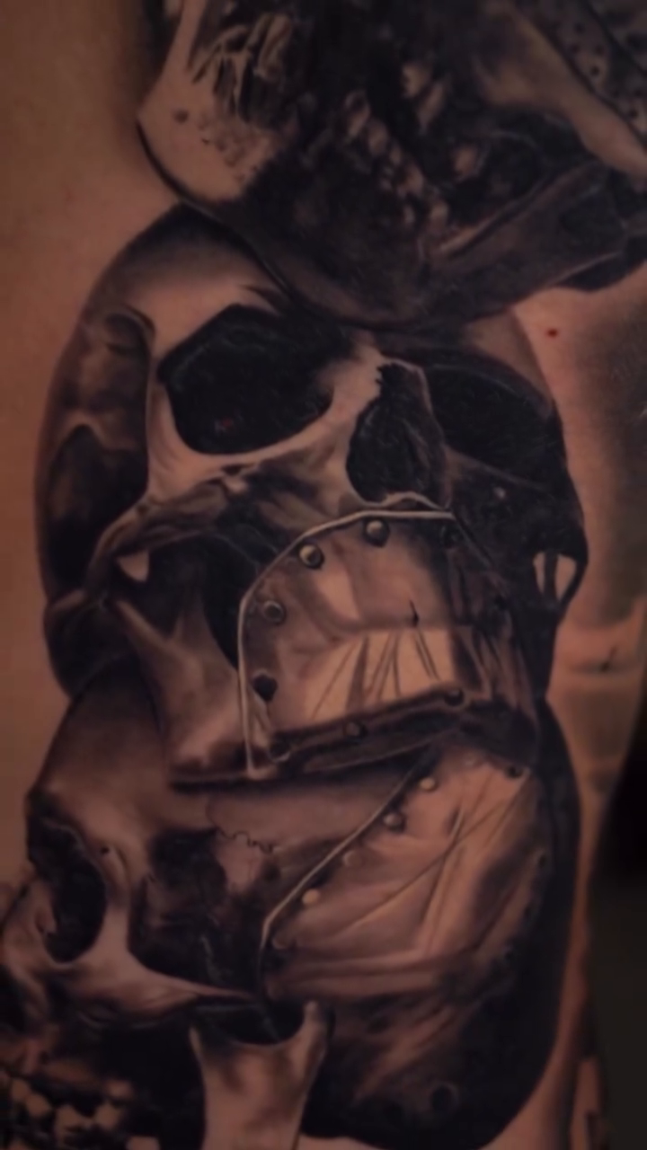 Tattoo by @_hello_vas โ dark_realism, black_and_grey