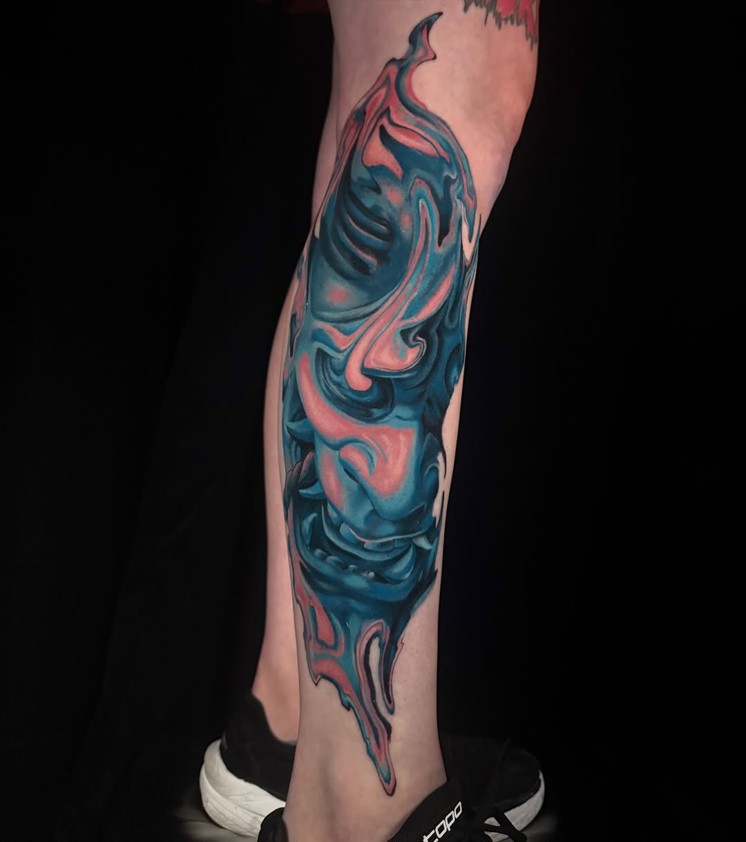 Tattoo by @xandratattoos — surrealism, trash_polka