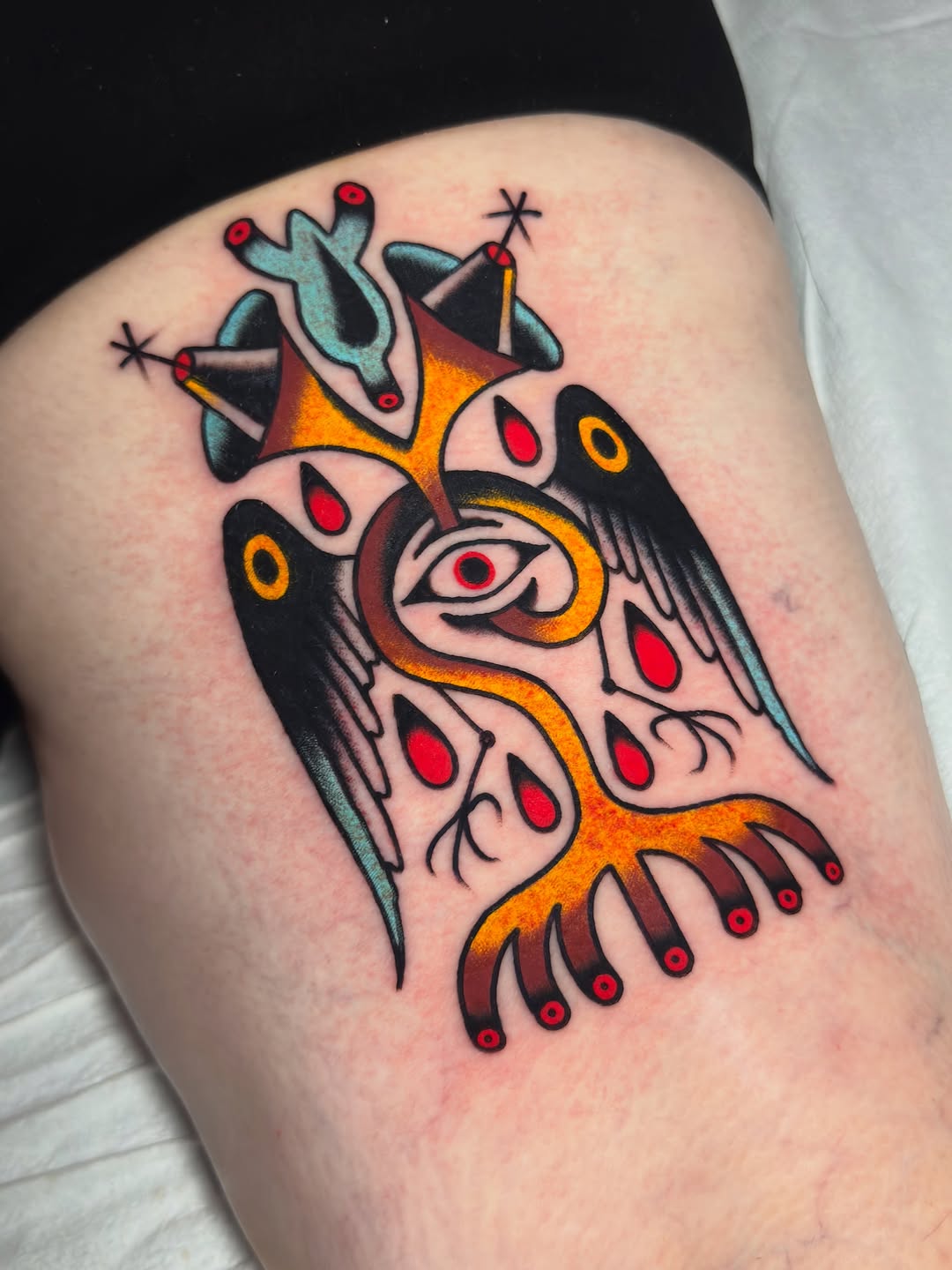 Tattoo by @tat2vandal โ american_traditional