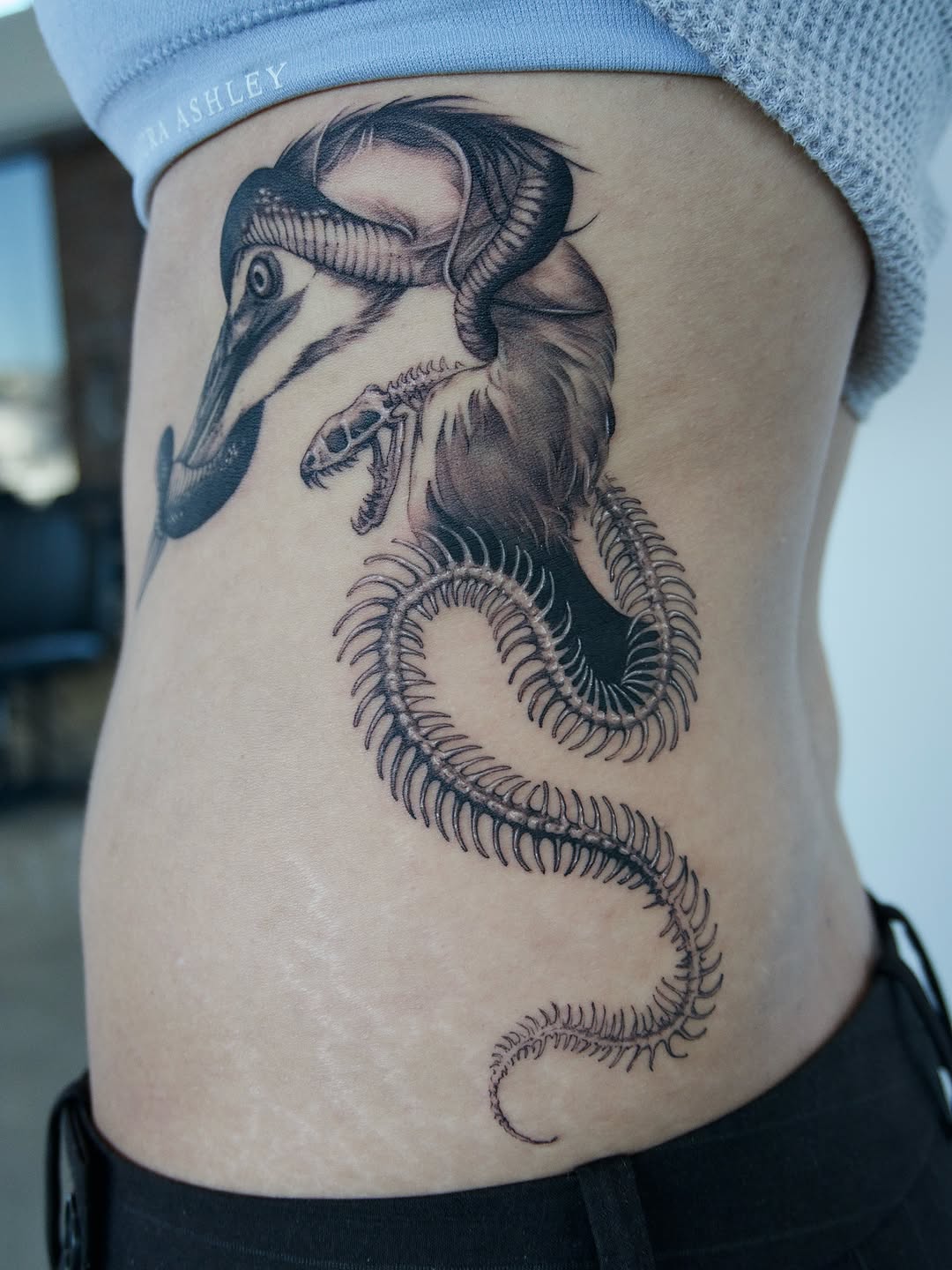 Tattoo by @oori_tattoo — realism, black_and_grey
