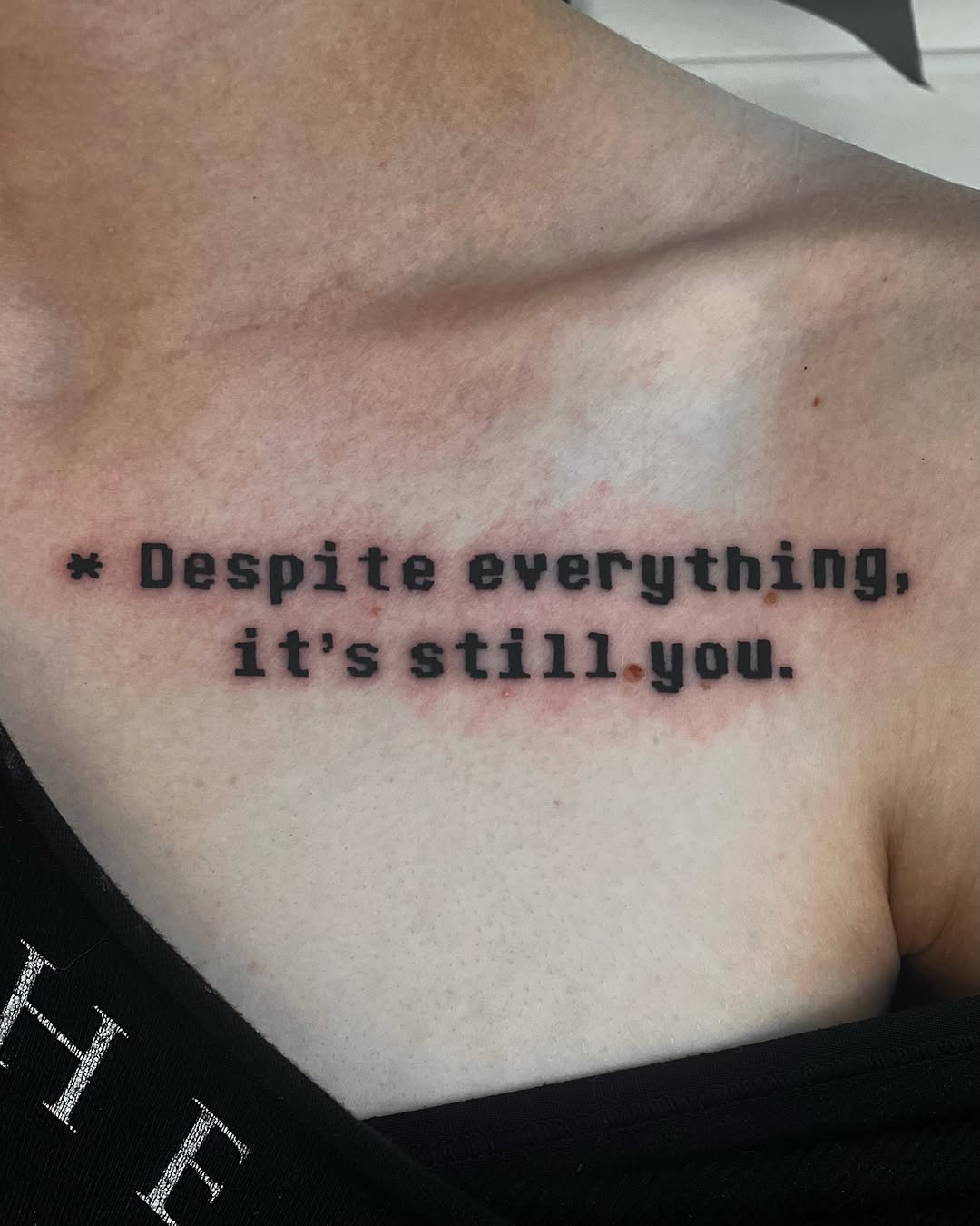 Tattoo by @mousepawz_tattoo β lettering_script