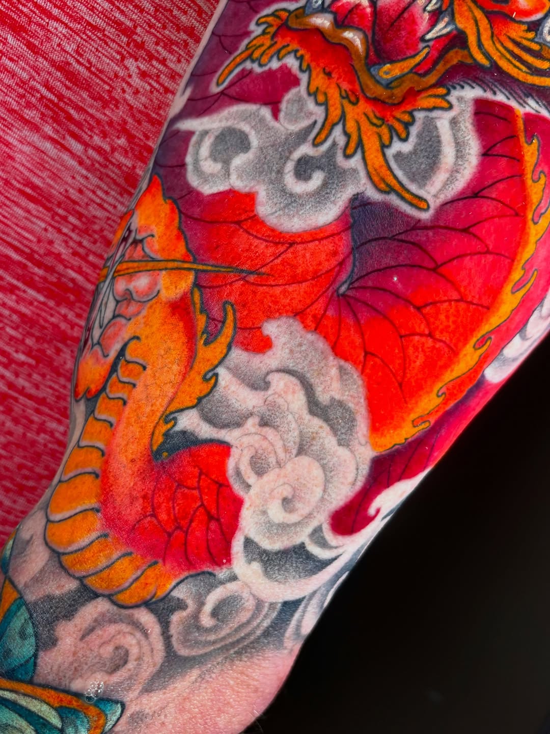 Tattoo by @izadeeg — japanese_irezumi, black_and_grey