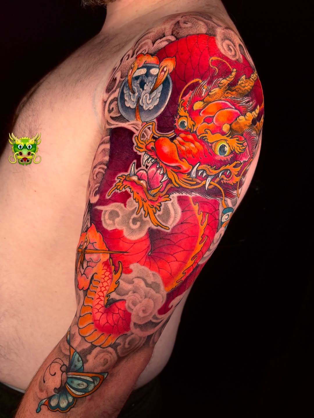 Tattoo by @izadeeg — japanese_irezumi, neo_traditional