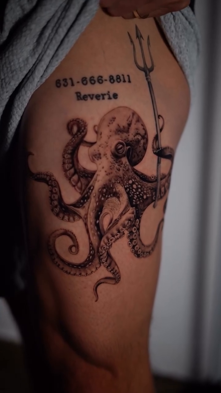 Tattoo by @morika.ink — black_and_grey, realism