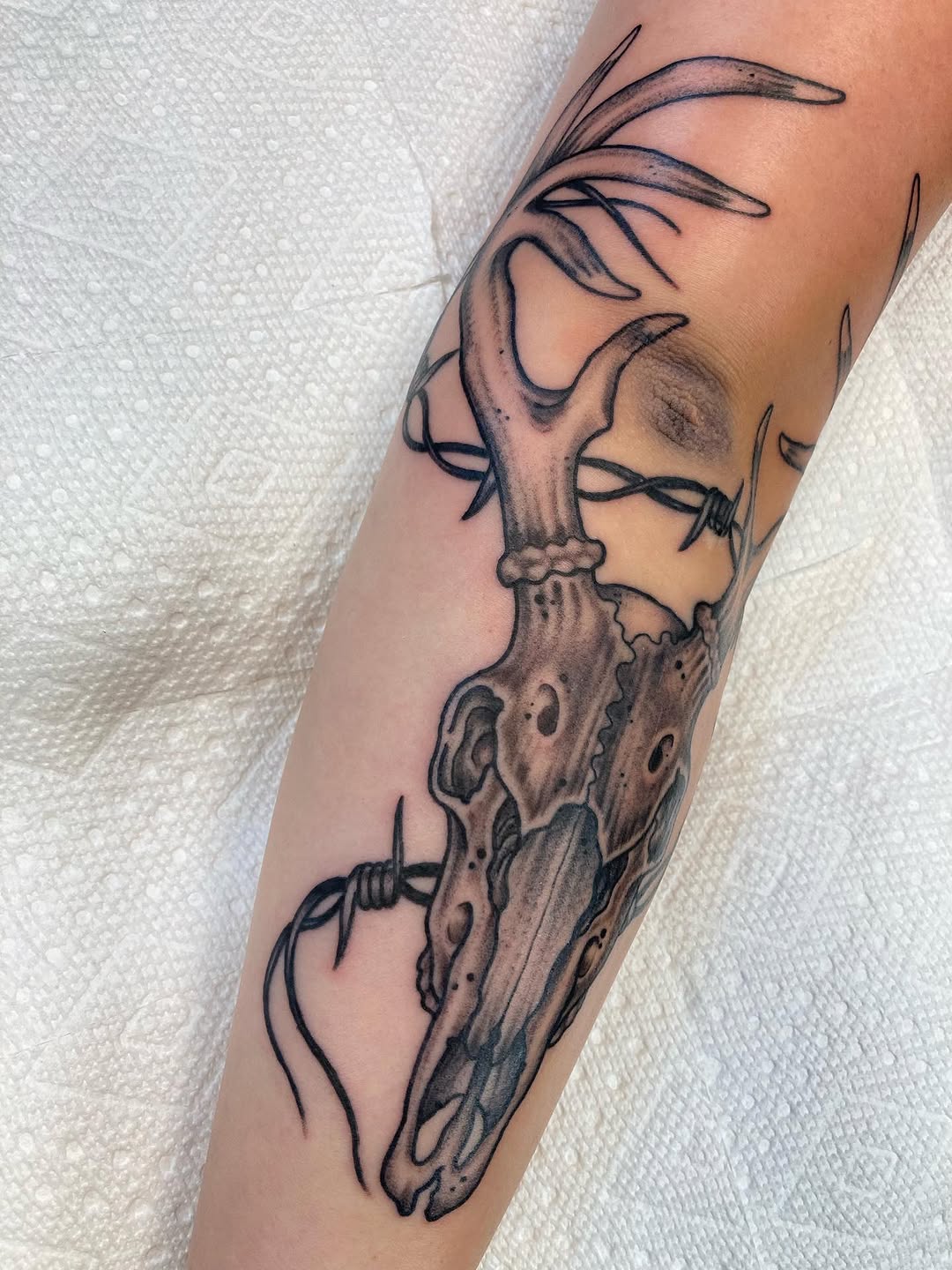 Tattoo by @jessewortheytattoo — realism, black_and_grey