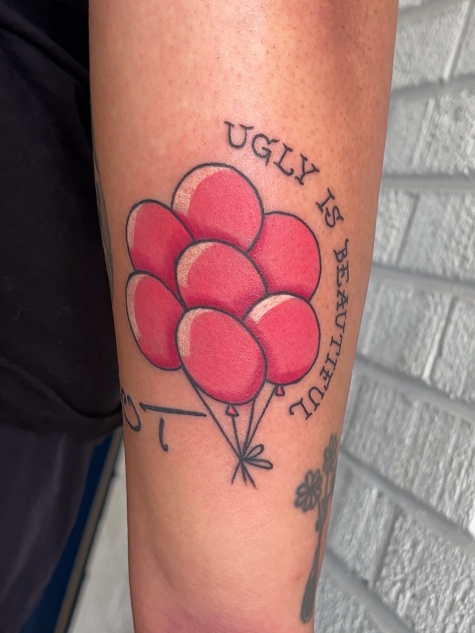 Tattoo by @mothteethart — lettering_script