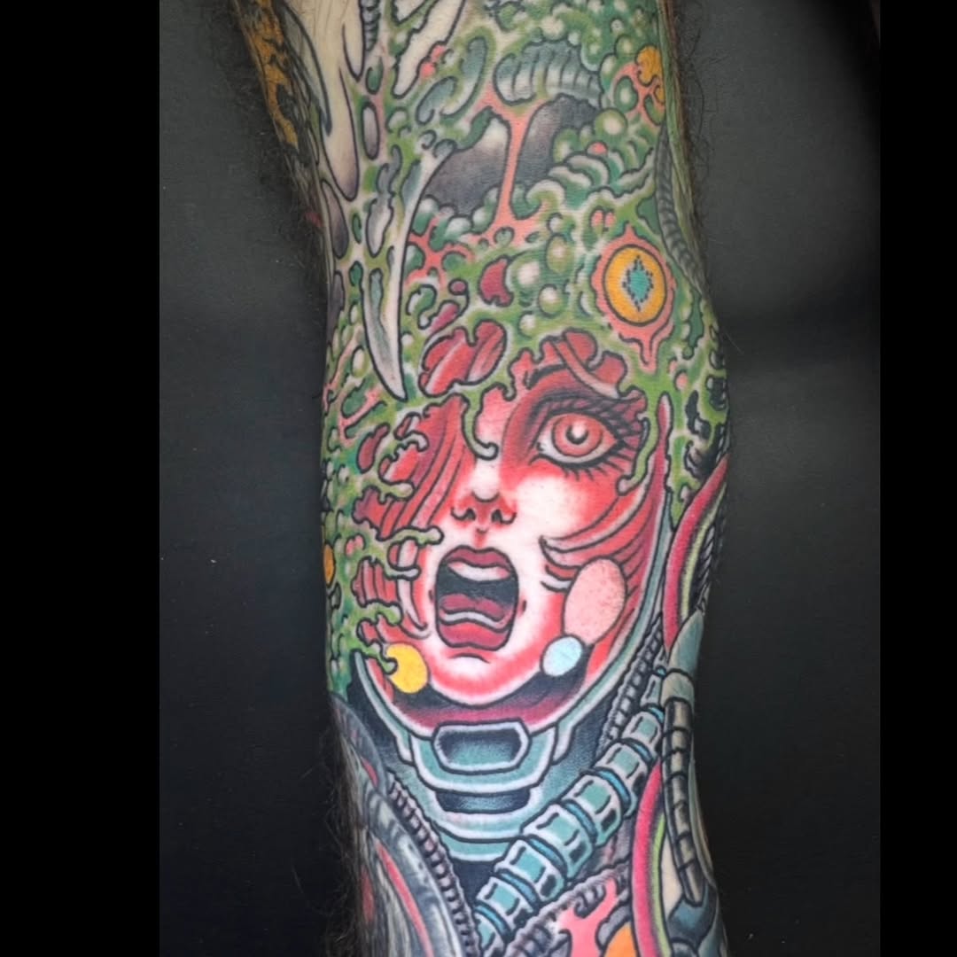 Tattoo by @j_ranno — new_school, trash_polka