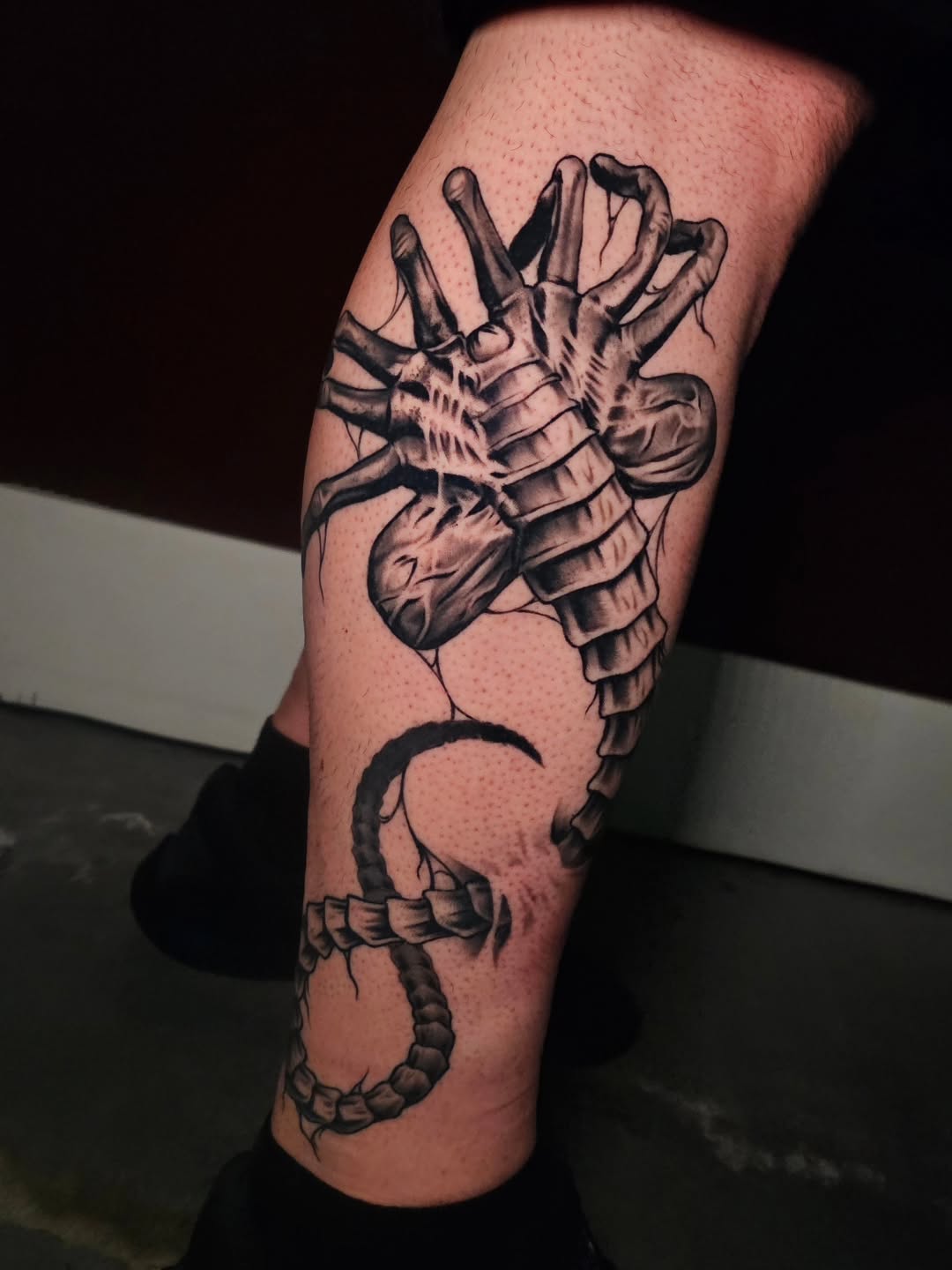 Tattoo by @grxy.tattoo — realism, black_and_grey