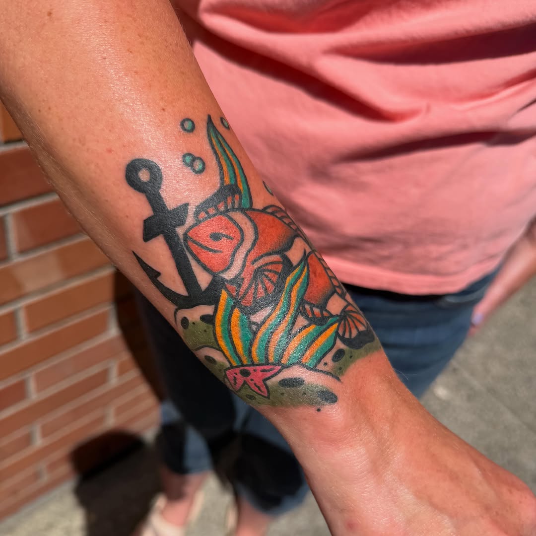 Tattoo by @discomark_ β american_traditional