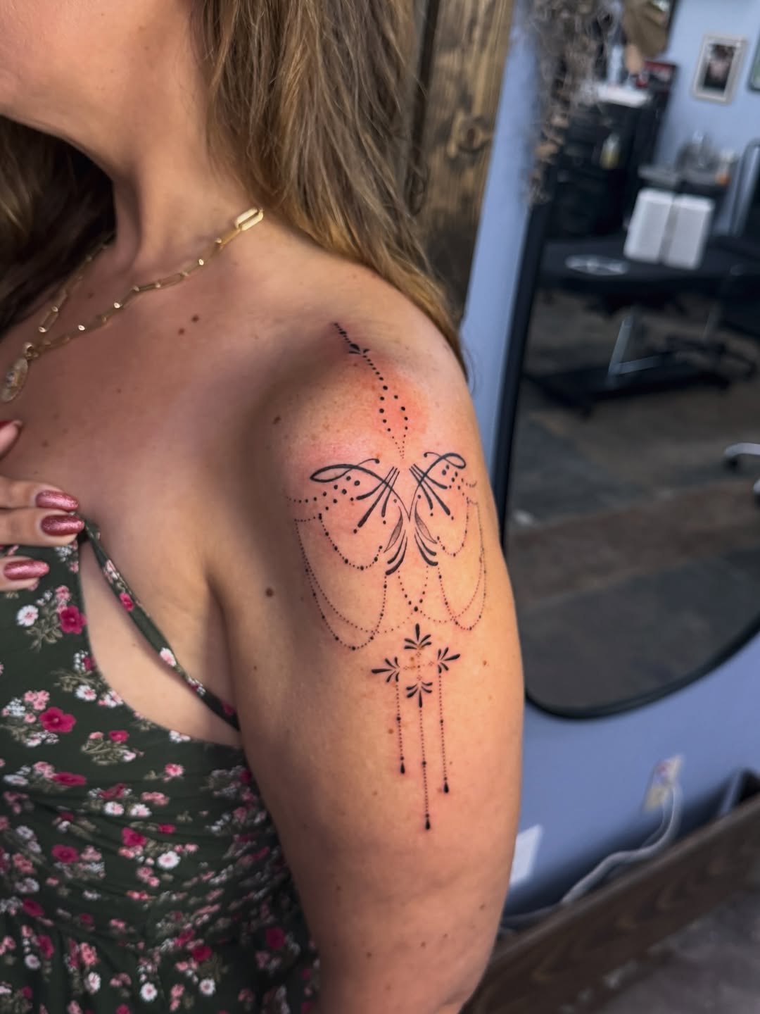 Tattoo by @britter_tattoos — fine_line, ornamental