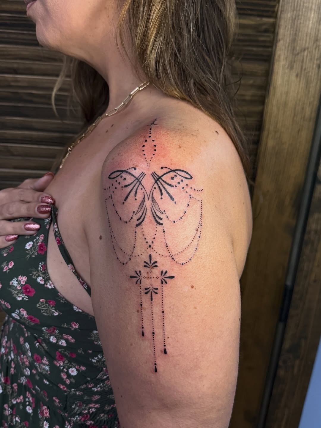 Tattoo by @britter_tattoos — fine_line, ornamental