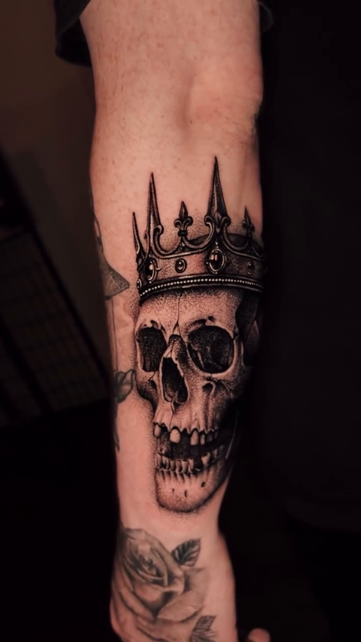 Tattoo by @vblock.dice β realism, black_and_grey