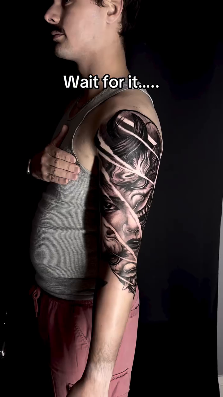 Tattoo by @_mel.art.tattoo โ black_and_grey, realism