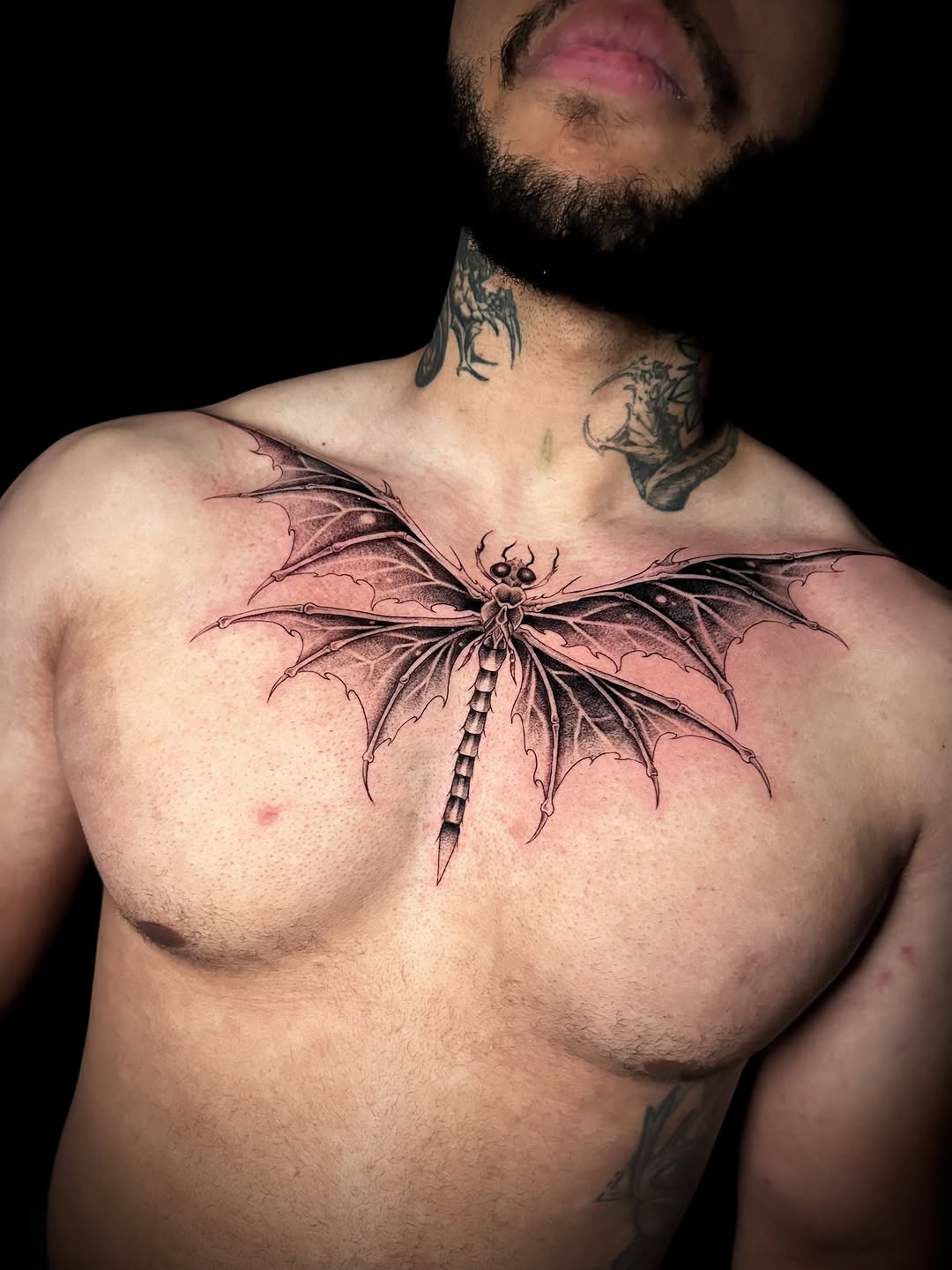 Tattoo by @brud.tattoo β black_and_grey, dark_realism