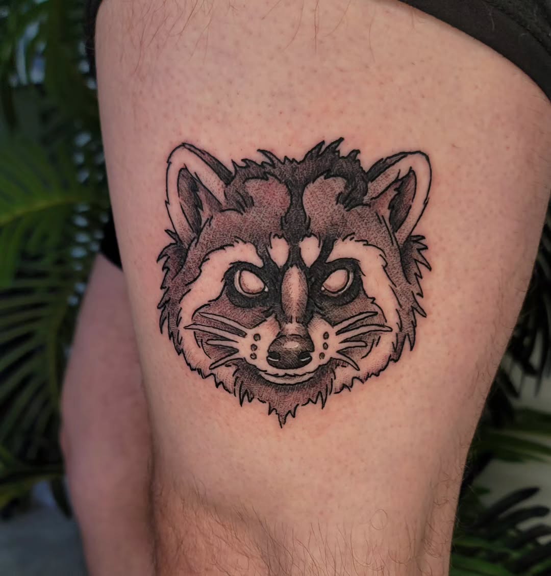 Tattoo by @buzzkill.tattoo — black_and_grey, illustrative