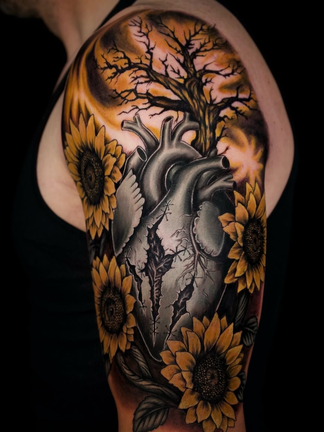 Tattoo by @keebs_sdt — realism, black_and_grey