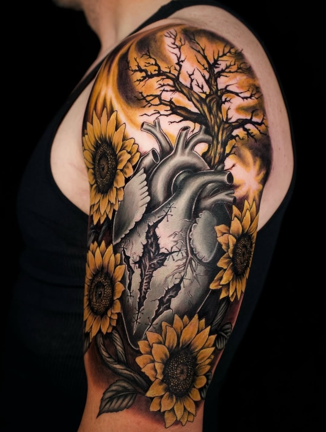 Tattoo by @keebs_sdt — realism, black_and_grey