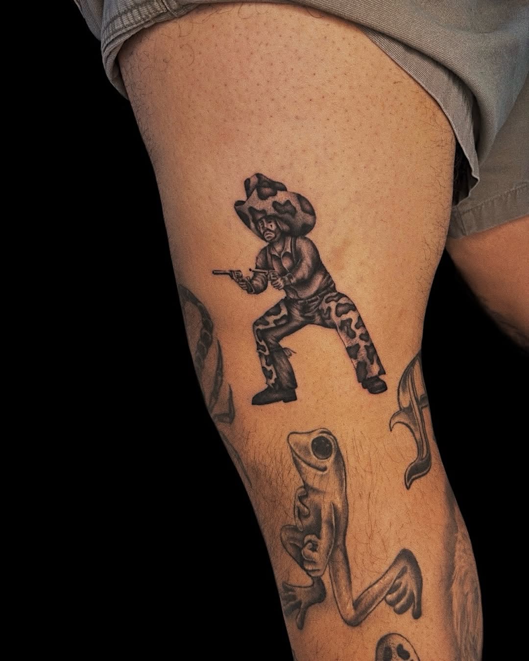 Tattoo by @wizdtattoo — black_and_grey, realism