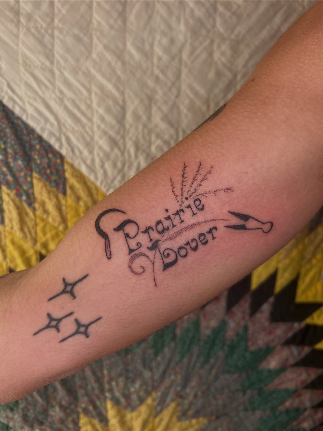 Tattoo by @soreoptimist — lettering_script, fine_line