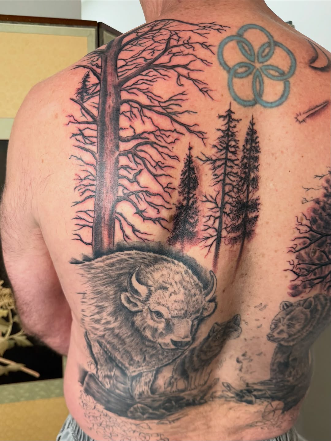Tattoo by @tattoos_by_dustin — realism, black_and_grey