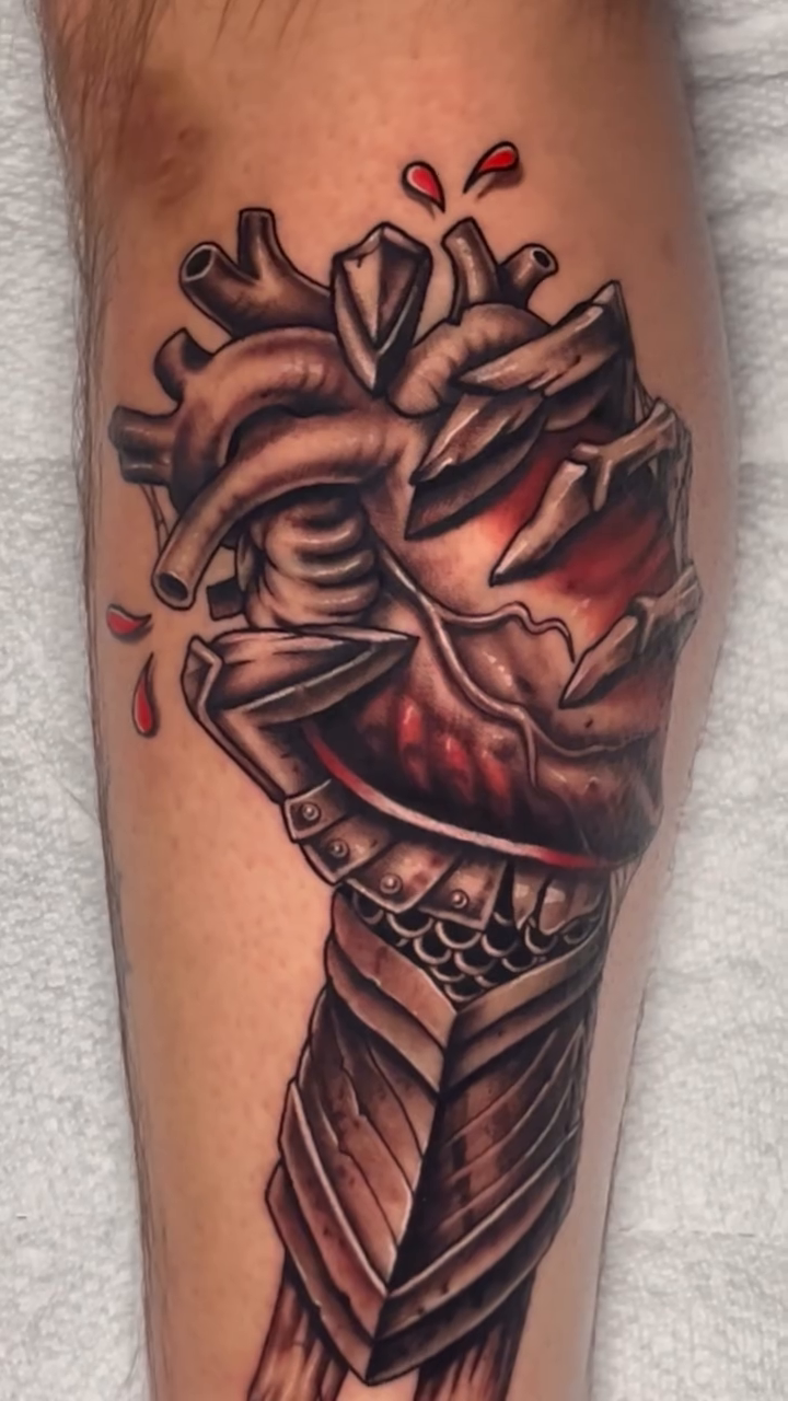 Tattoo by @samhyndmanart — dark_realism, black_and_grey