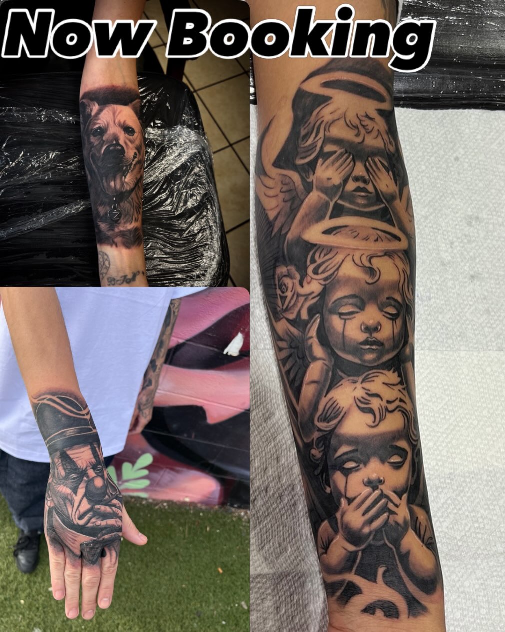 Tattoo by @marky_chavez โ realism, black_and_grey