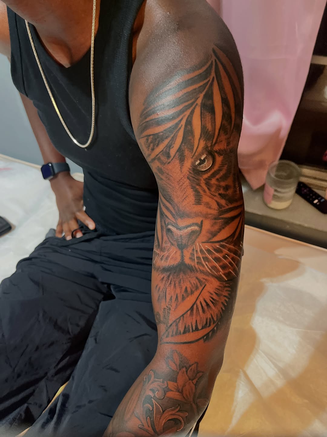 Tattoo by @xlynaeink โ realism, black_and_grey