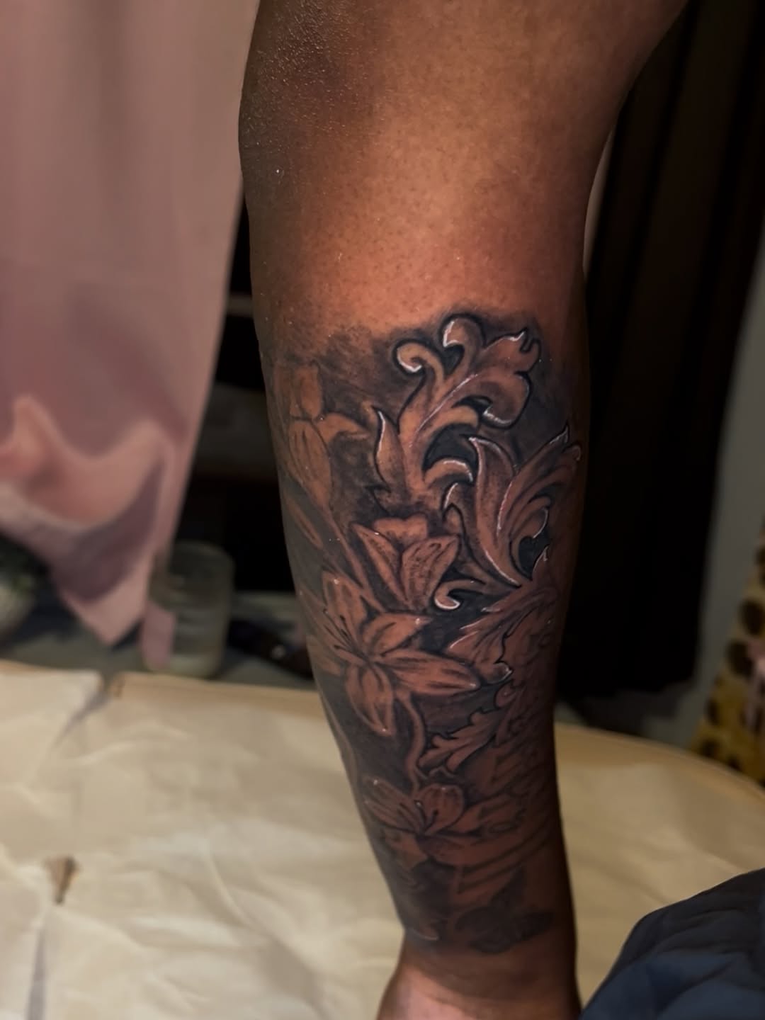 Tattoo by @xlynaeink โ black_and_grey, ornamental