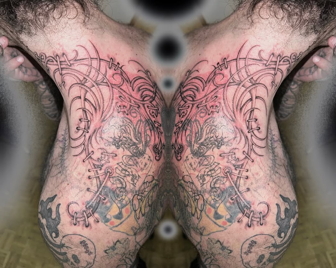 Tattoo by @7bugin7thdimension โ blackwork, ornamental