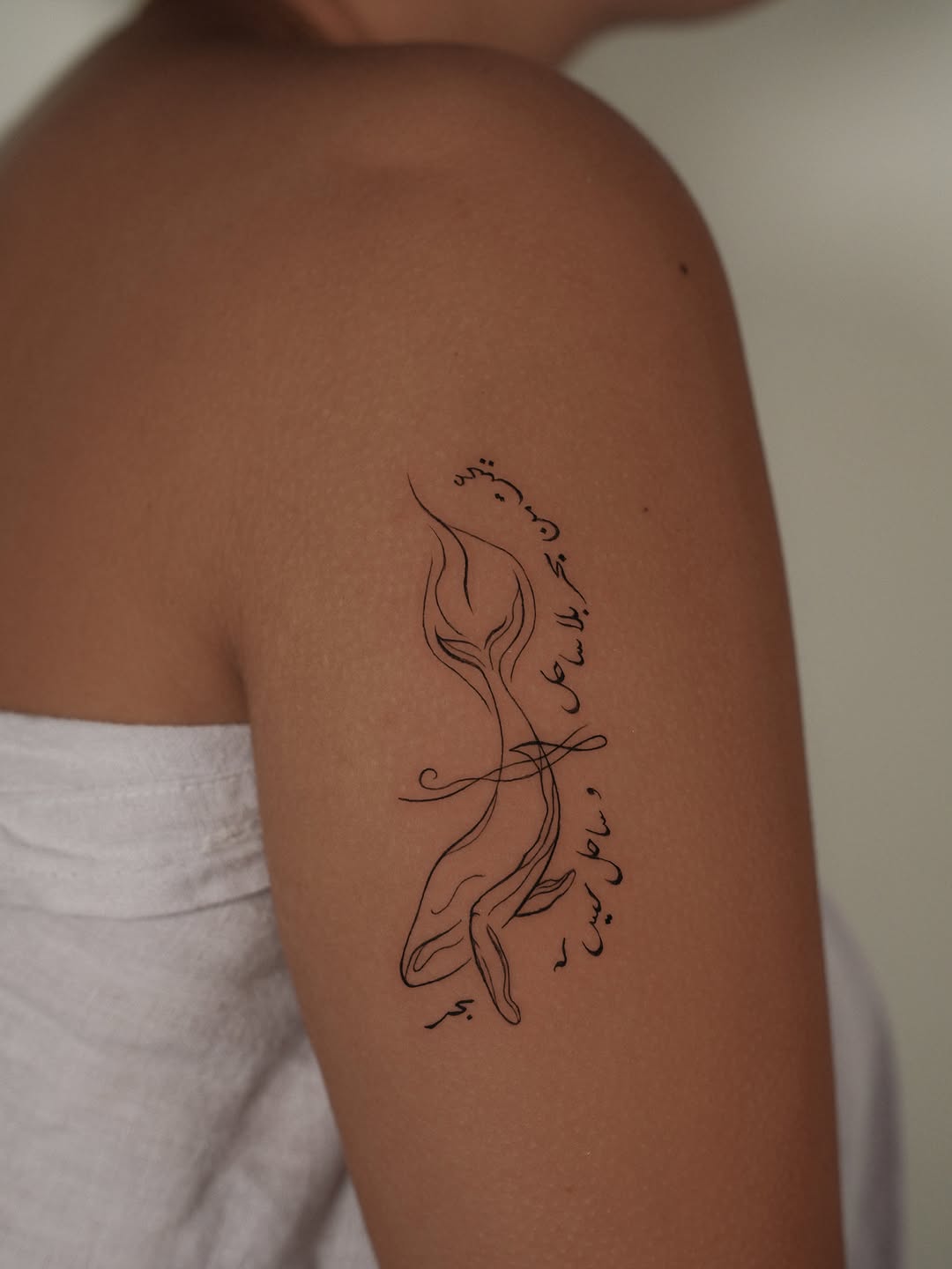 Tattoo by @_nikonv — fine_line, lettering_script
