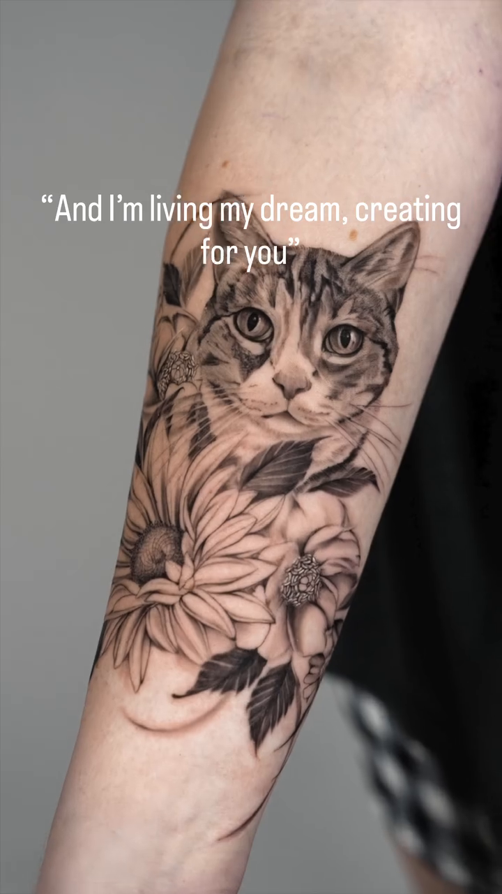 Tattoo by @dre.dayli โ realism, black_and_grey