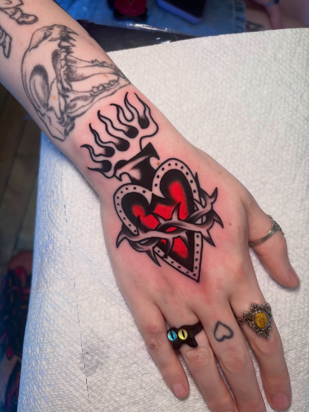 Tattoo by @nickytats — american_traditional