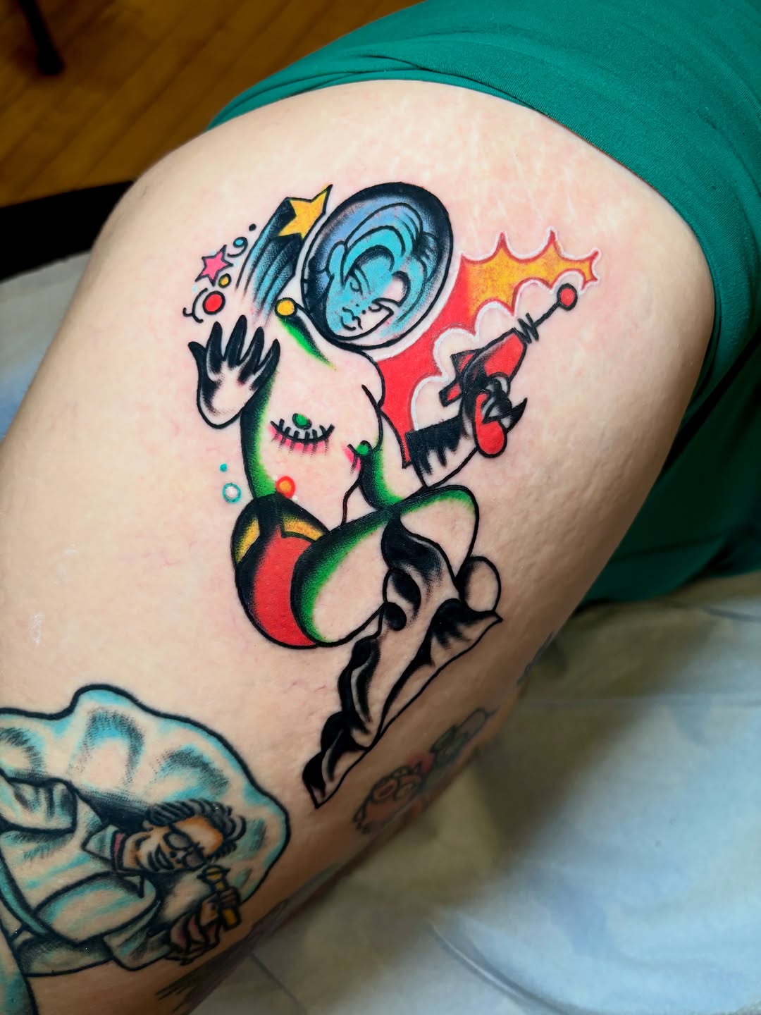 Tattoo by @nickytats — neo_traditional, new_school