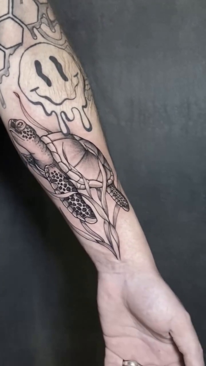 Tattoo by @byrd_tattoos — black_and_grey, fine_line
