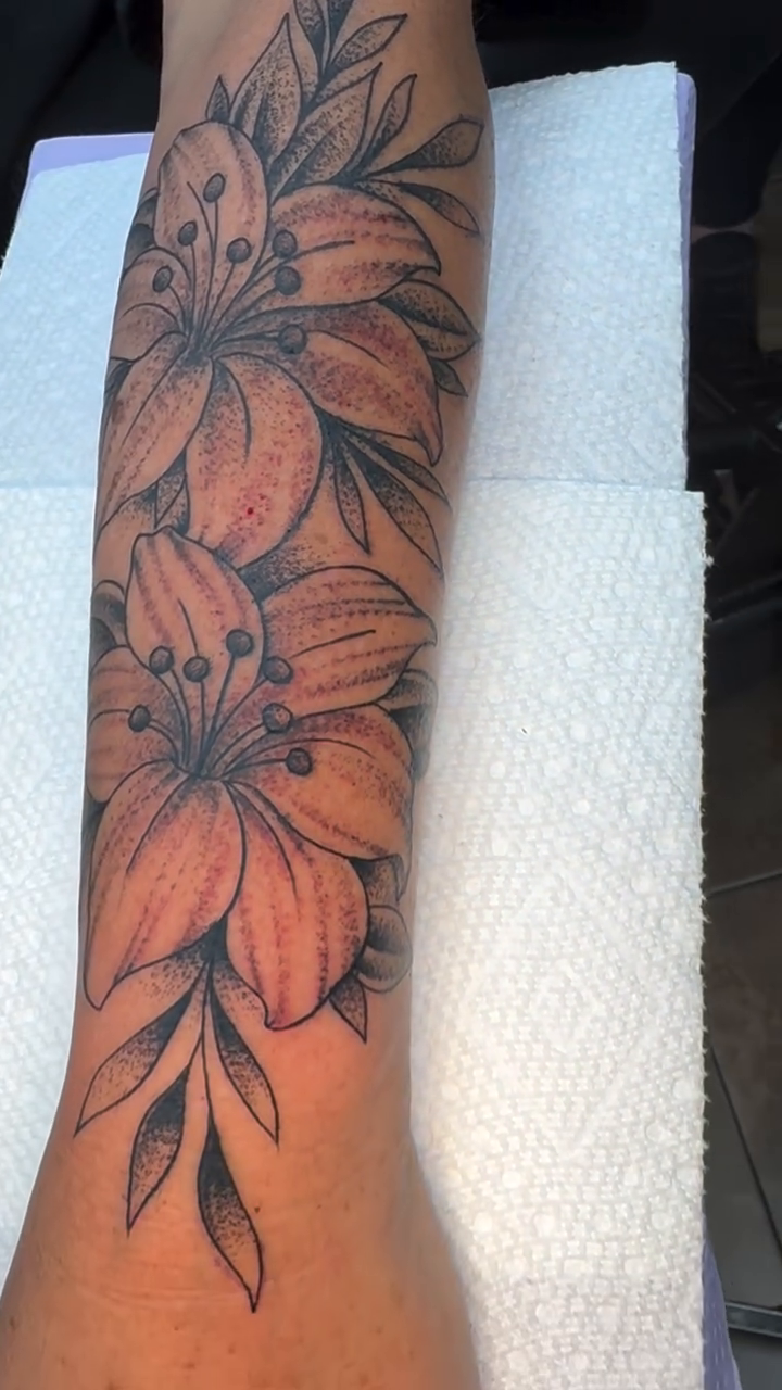 Tattoo by @markgalvan — black_and_grey, dotwork