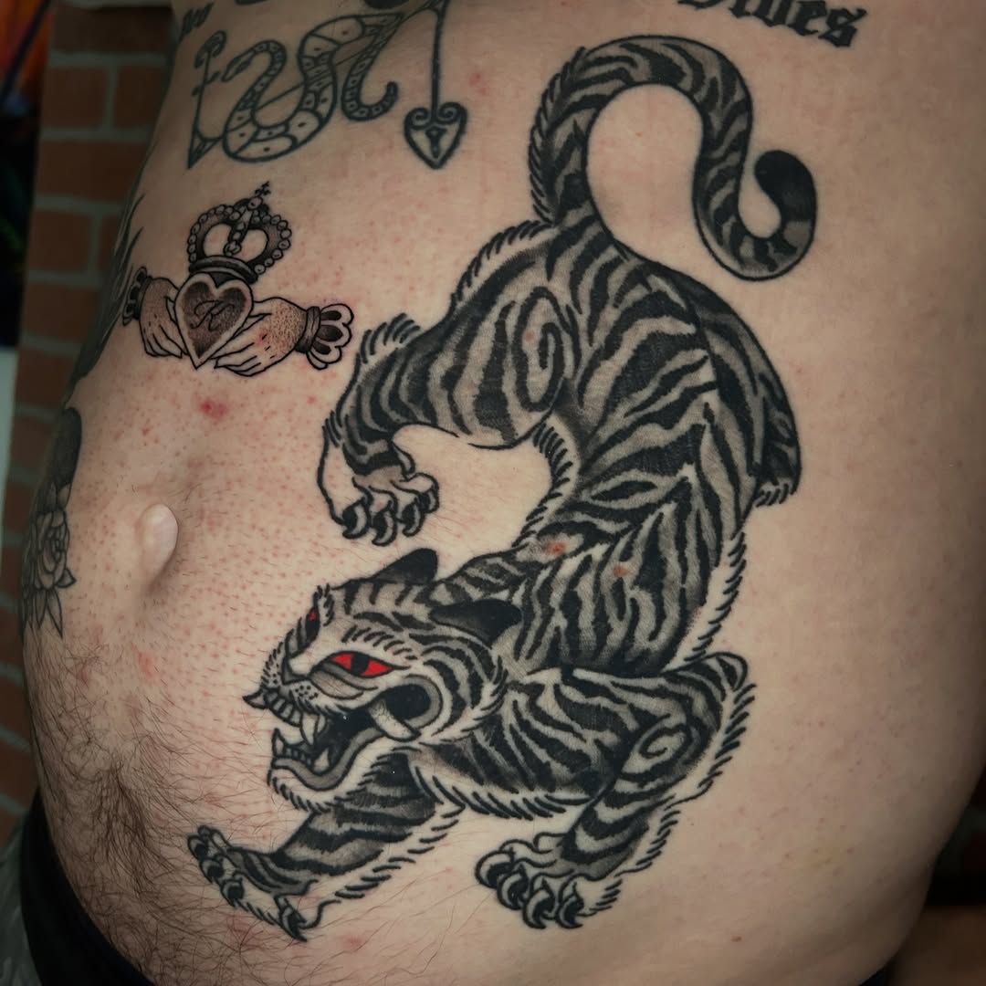 Tattoo by @skeletonkeytattoos — american_traditional