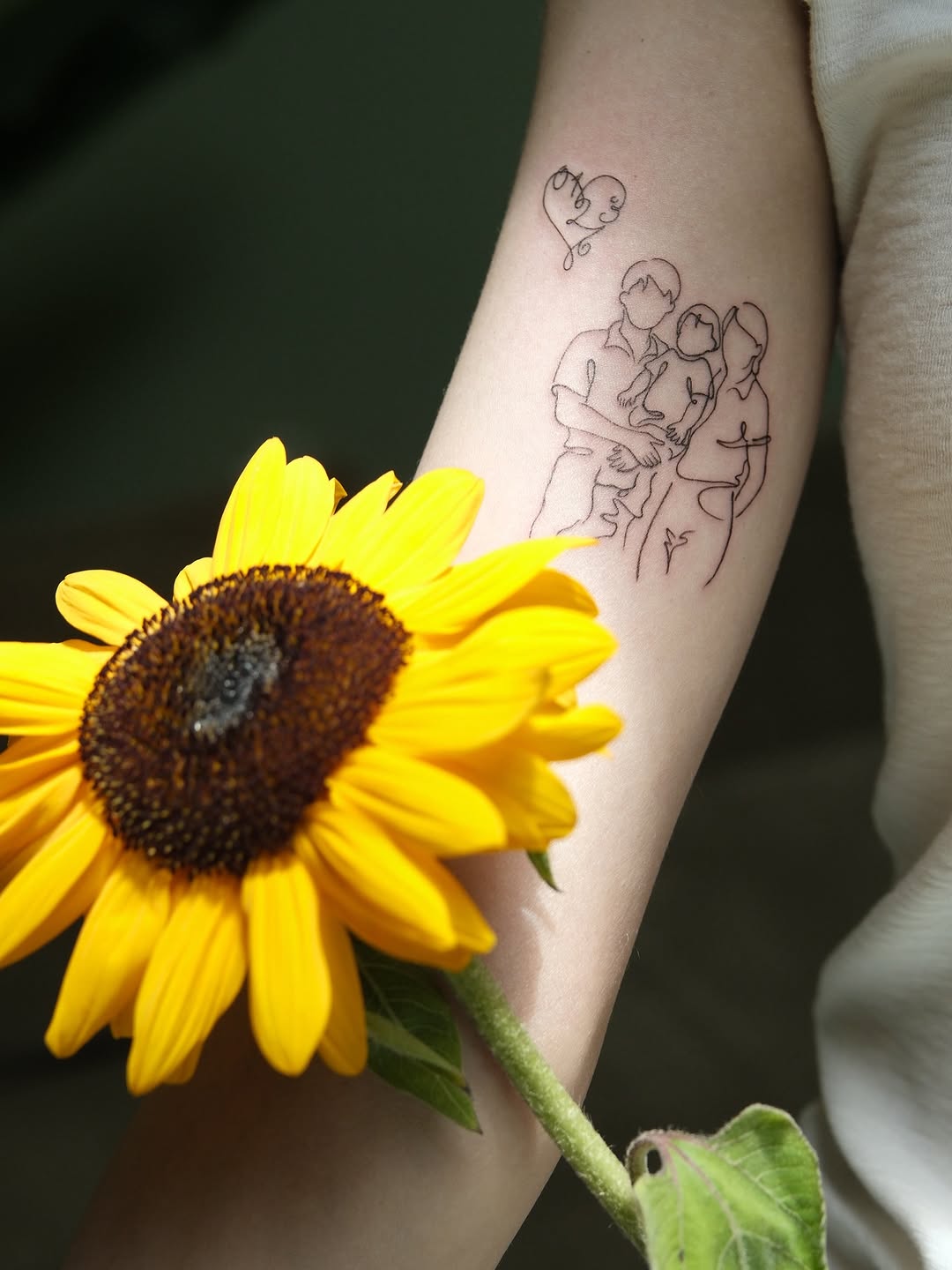 Tattoo by @numbandinked — fine_line, minimalist