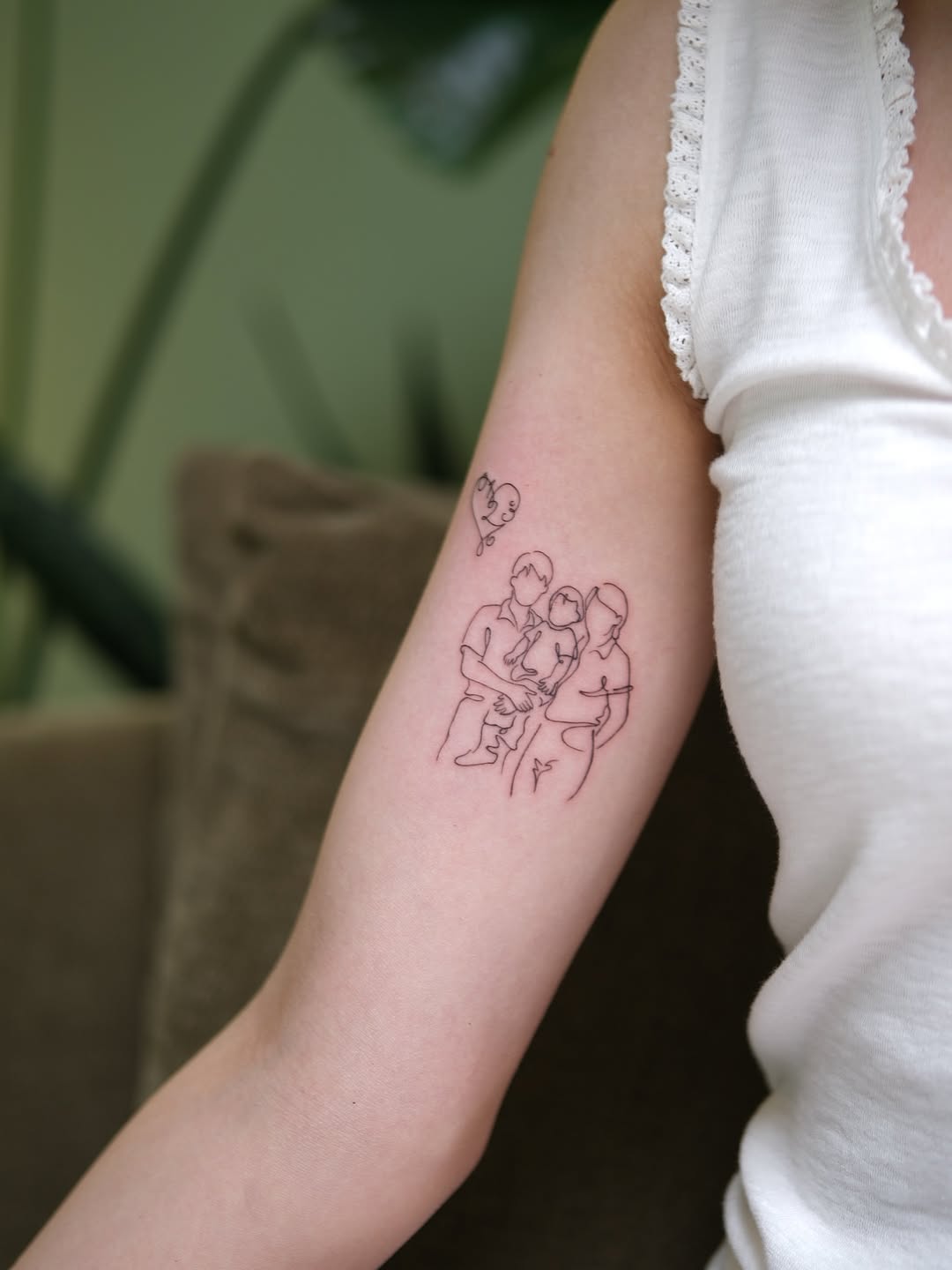 Tattoo by @numbandinked — fine_line, minimalist