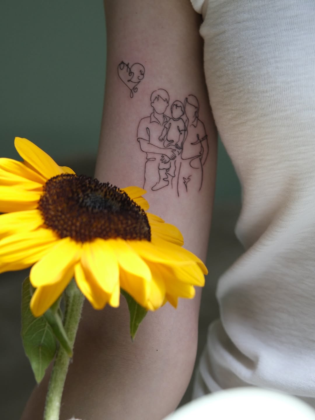 Tattoo by @numbandinked — fine_line