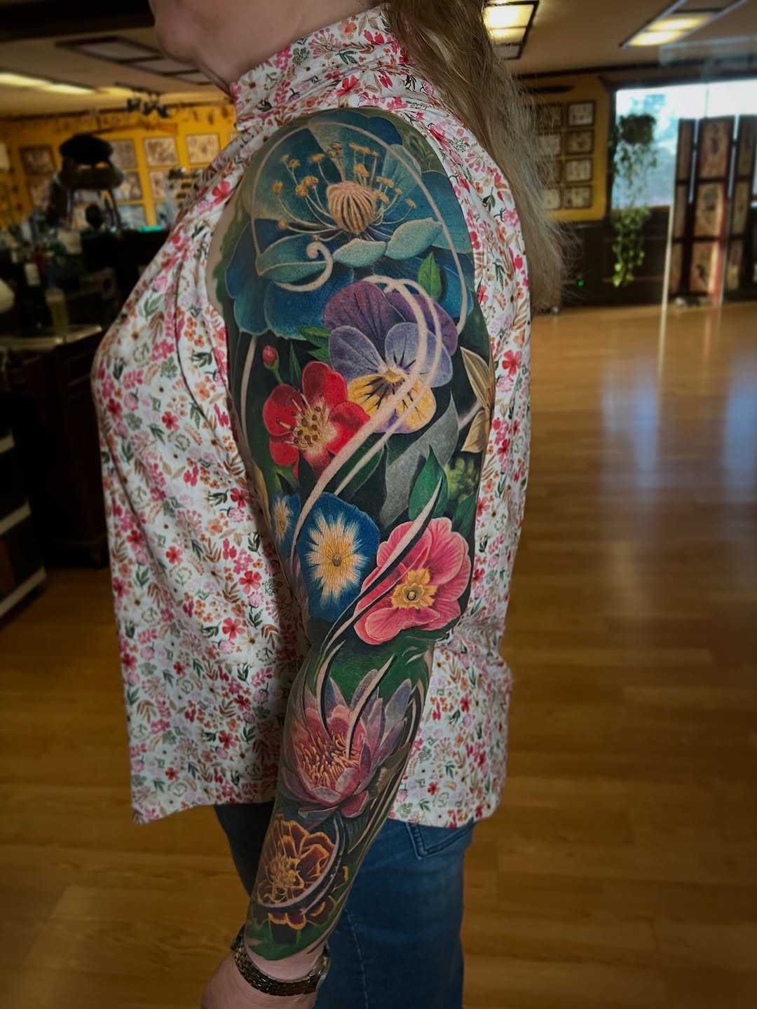 Tattoo by @aaronmckinneytattoo — realism, japanese_irezumi