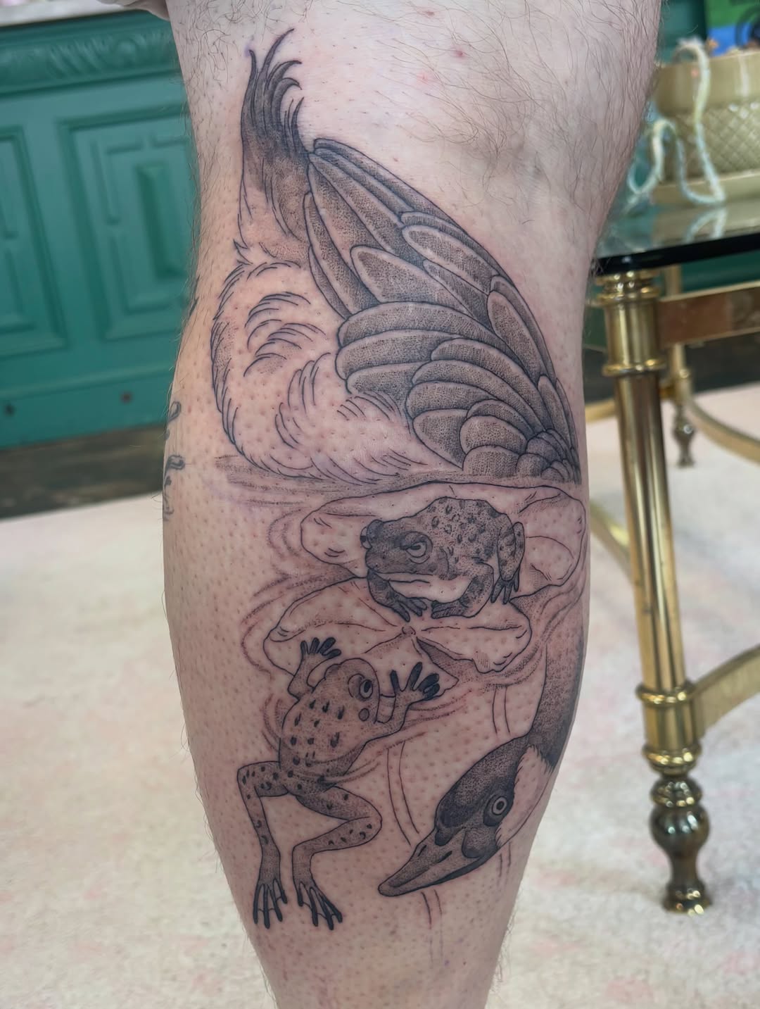 Tattoo by @beccabootattoos — black_and_grey, realism