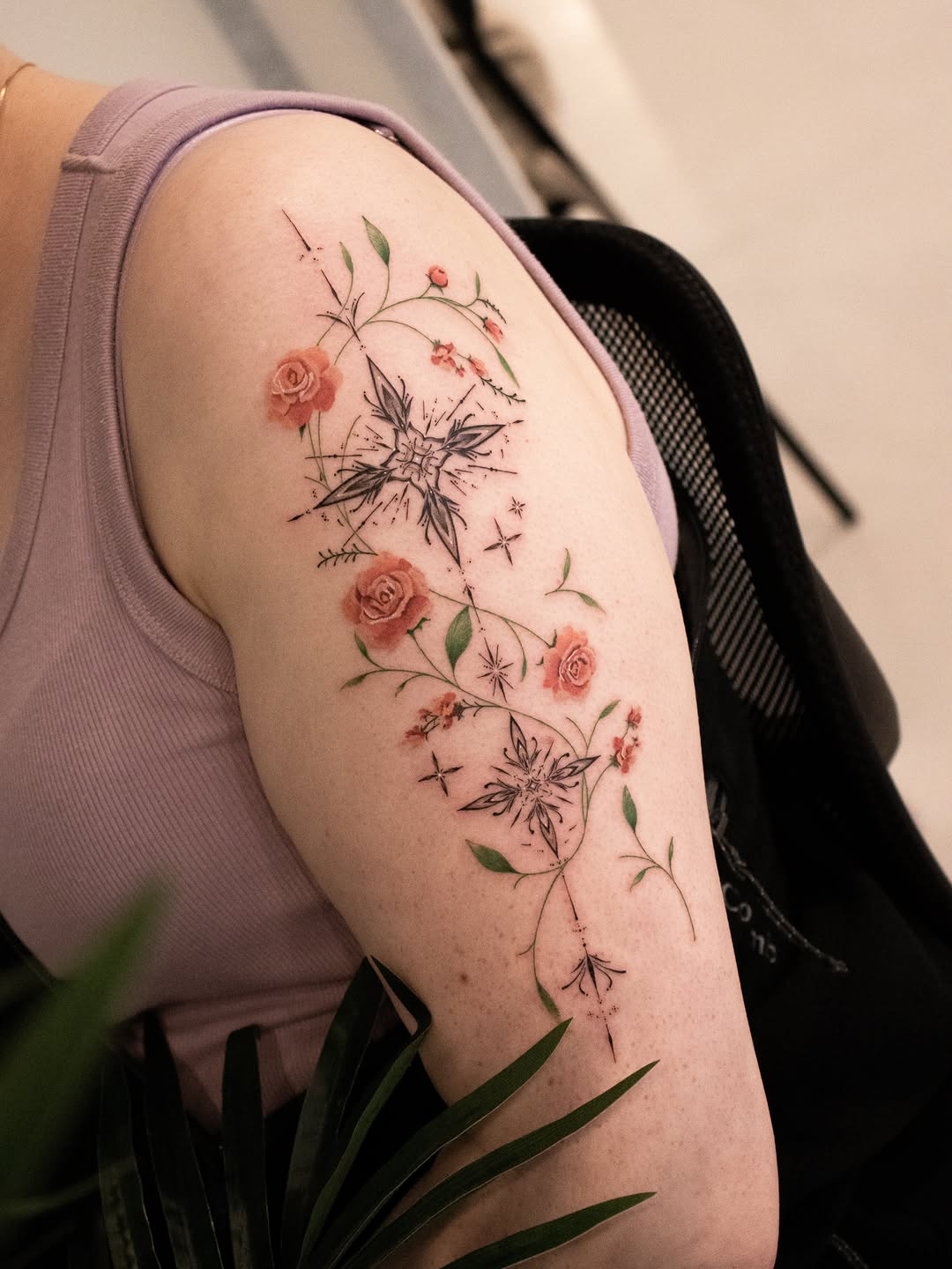 Tattoo by @yure_purr — fine_line, watercolor