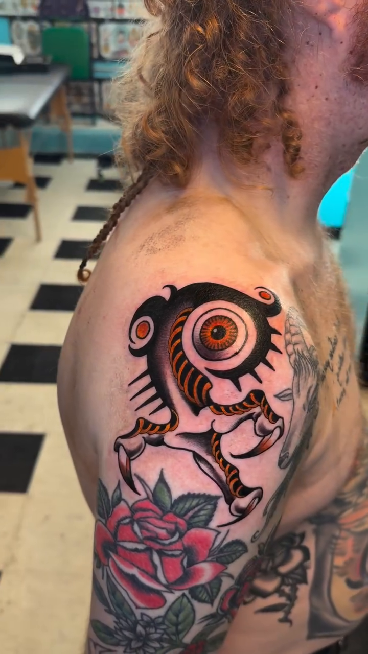 Tattoo by @colemartintattoos — american_traditional, neo_traditional