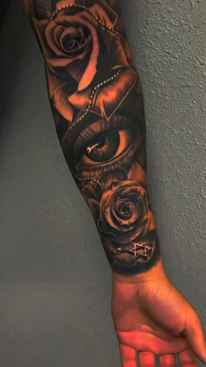 Tattoo by @marky_chavez โ realism, black_and_grey